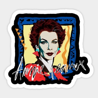 EURYTHMICS 80S ANNIE RETRO STYLE Sticker